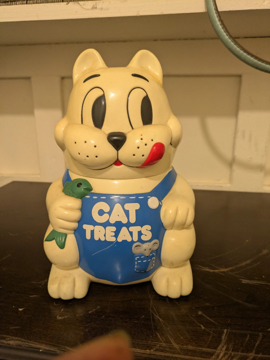Vintage Cat Treat Jar