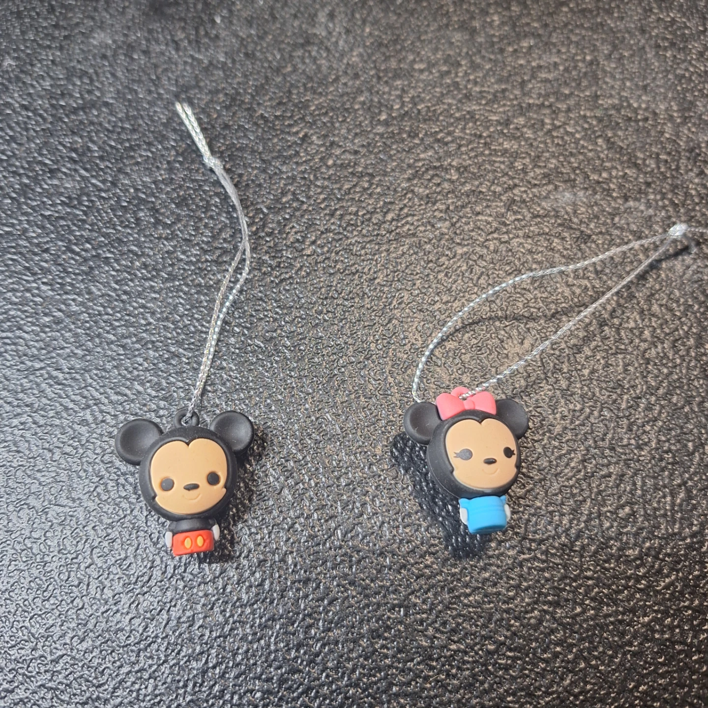 Mickey and Minnie Mouse Charms