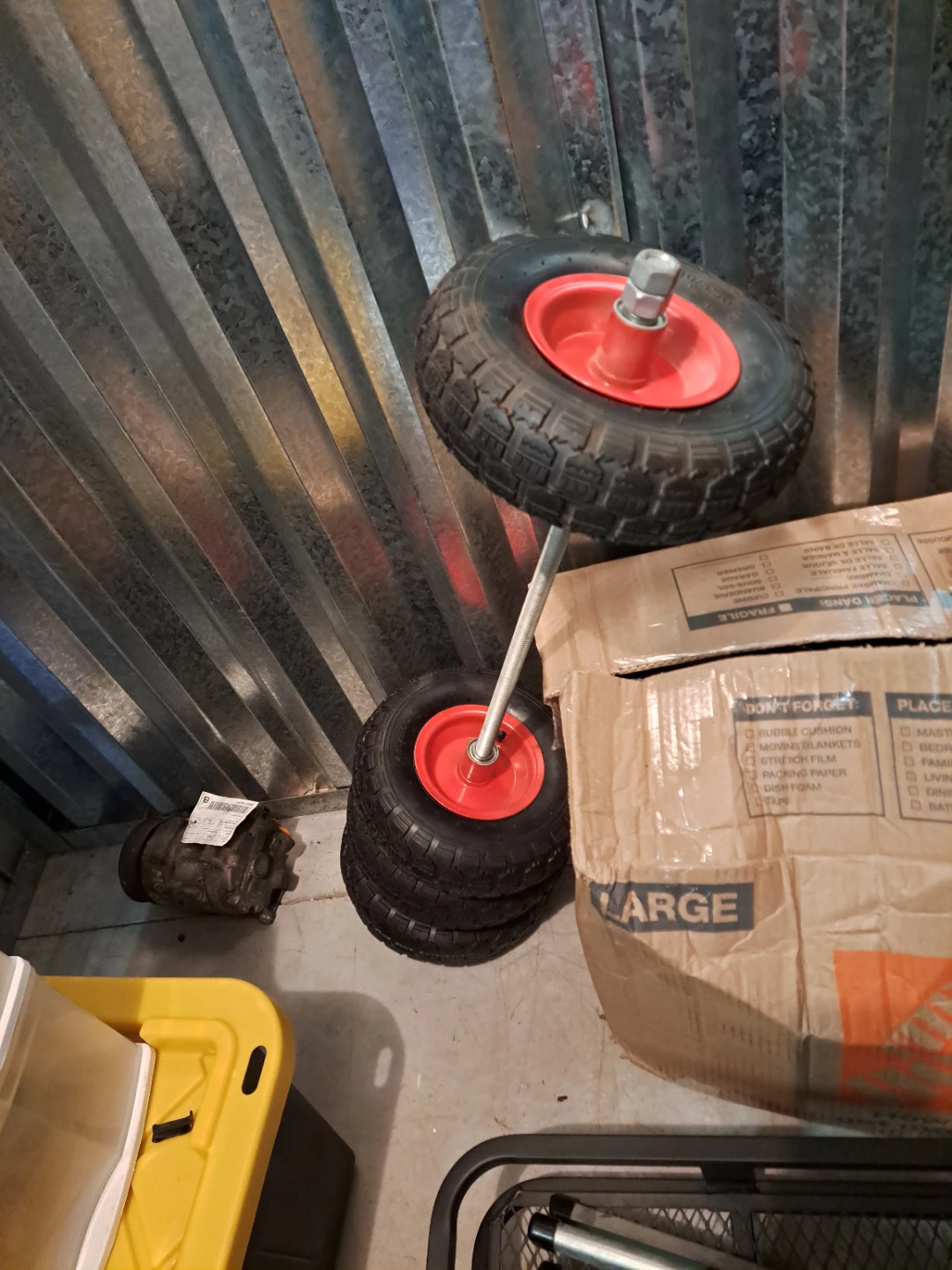 Replacement Pneumatic Wheels for Hand Truck