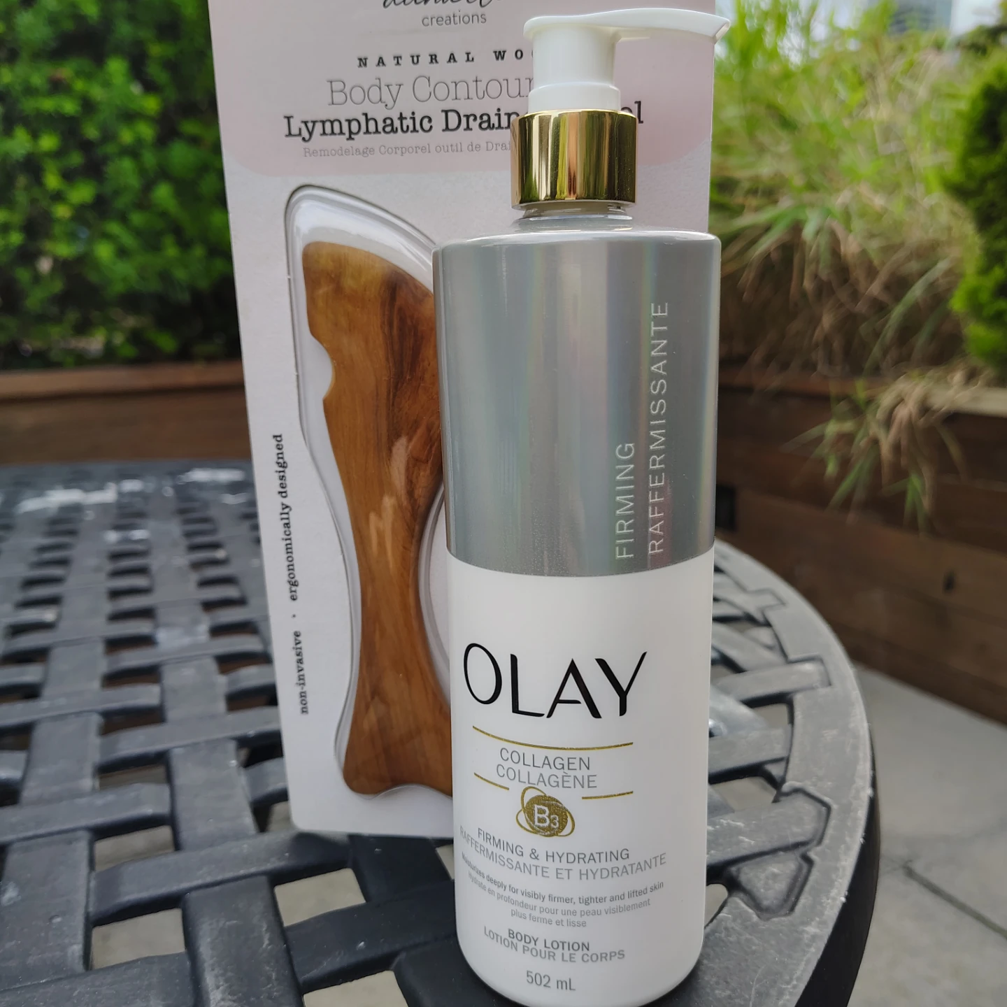 Collagen Body Lotion and Contouring Tool