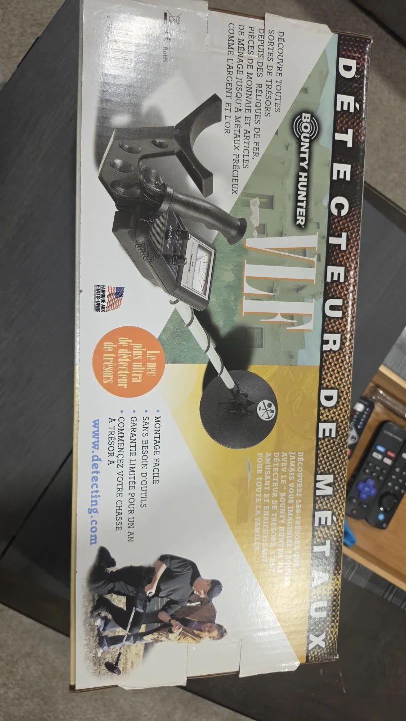 Dart board, vlf metal detector