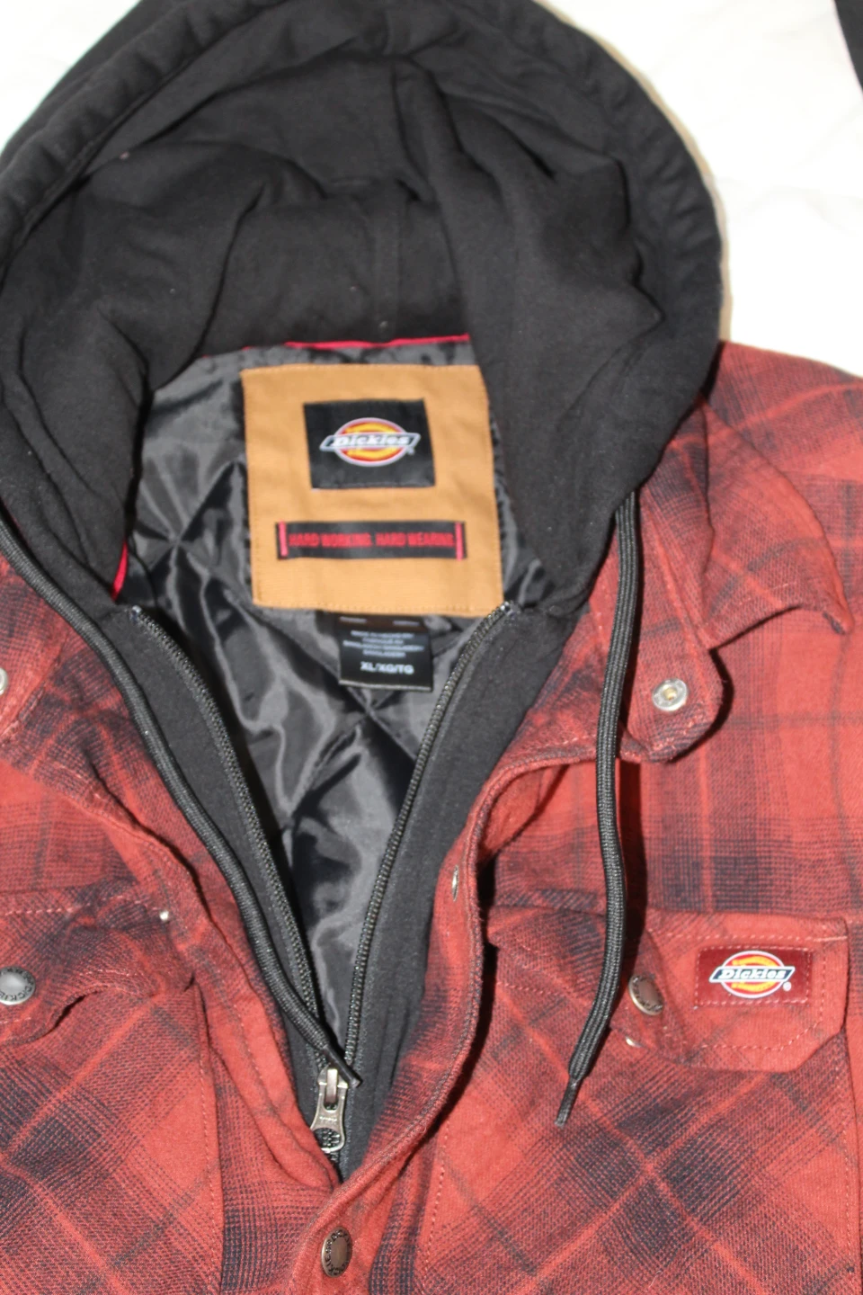 Dickies Men's Hooded Flannel Shirt Jacket - photo 2