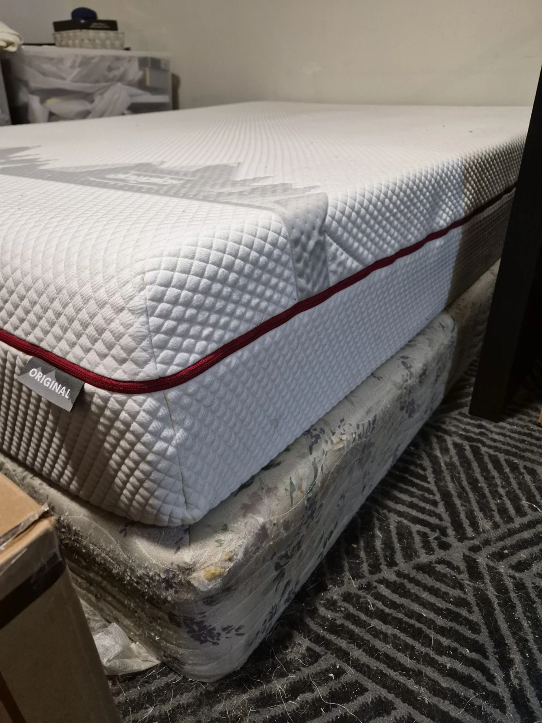 Douglas Double Mattress + Box Spring | Excellent Condition - photo 5