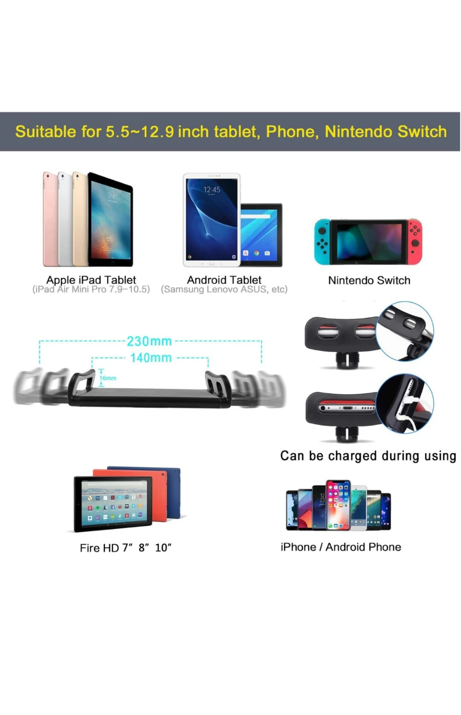 Adjustable Tablet Floor Stand - photo 2