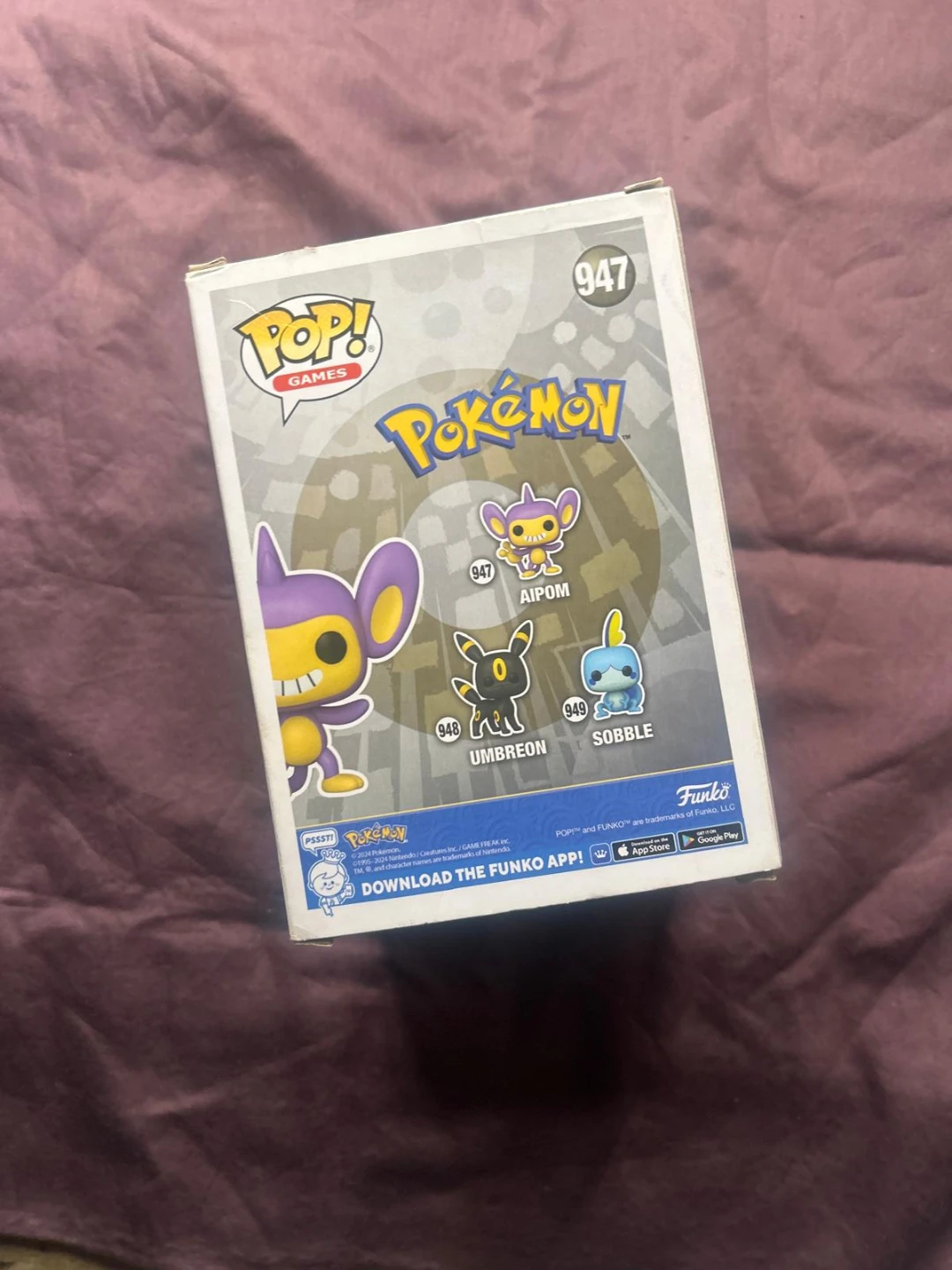 Funko Pop Games Pokemon Aipom #947 - photo 4