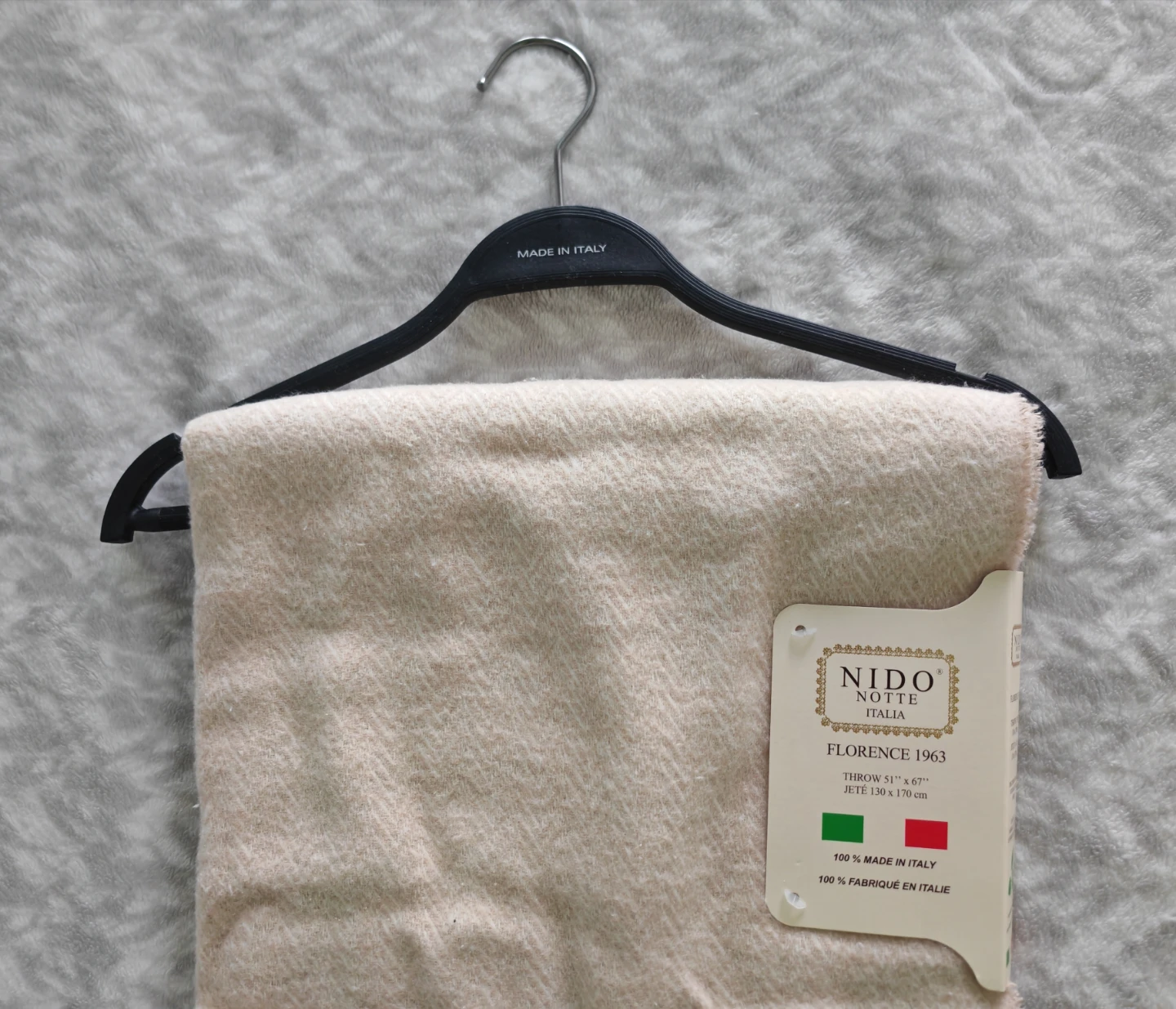 NIDO NOTTE Italian Throw – Premium Quality – Made in Italy