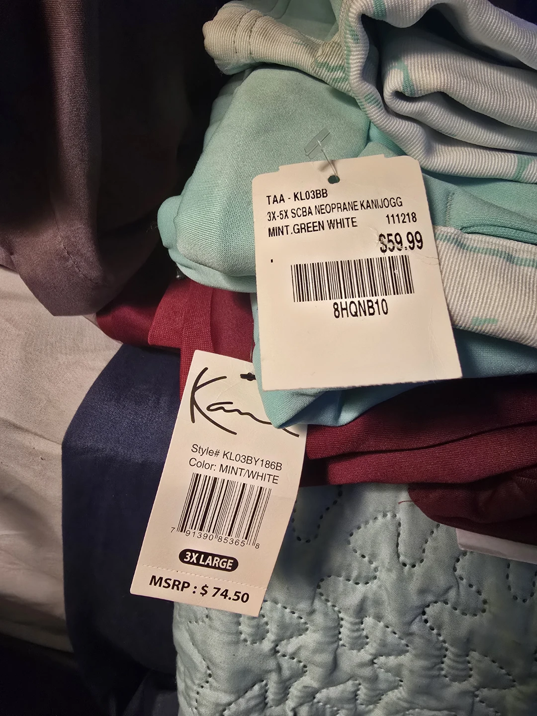 Karl Kani Tracksuit Set Light Blue and White - photo 3