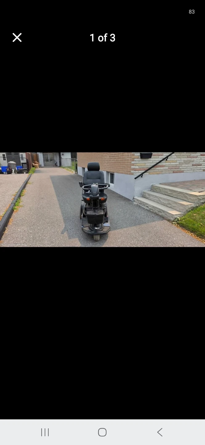 Mobility Scooter - Black