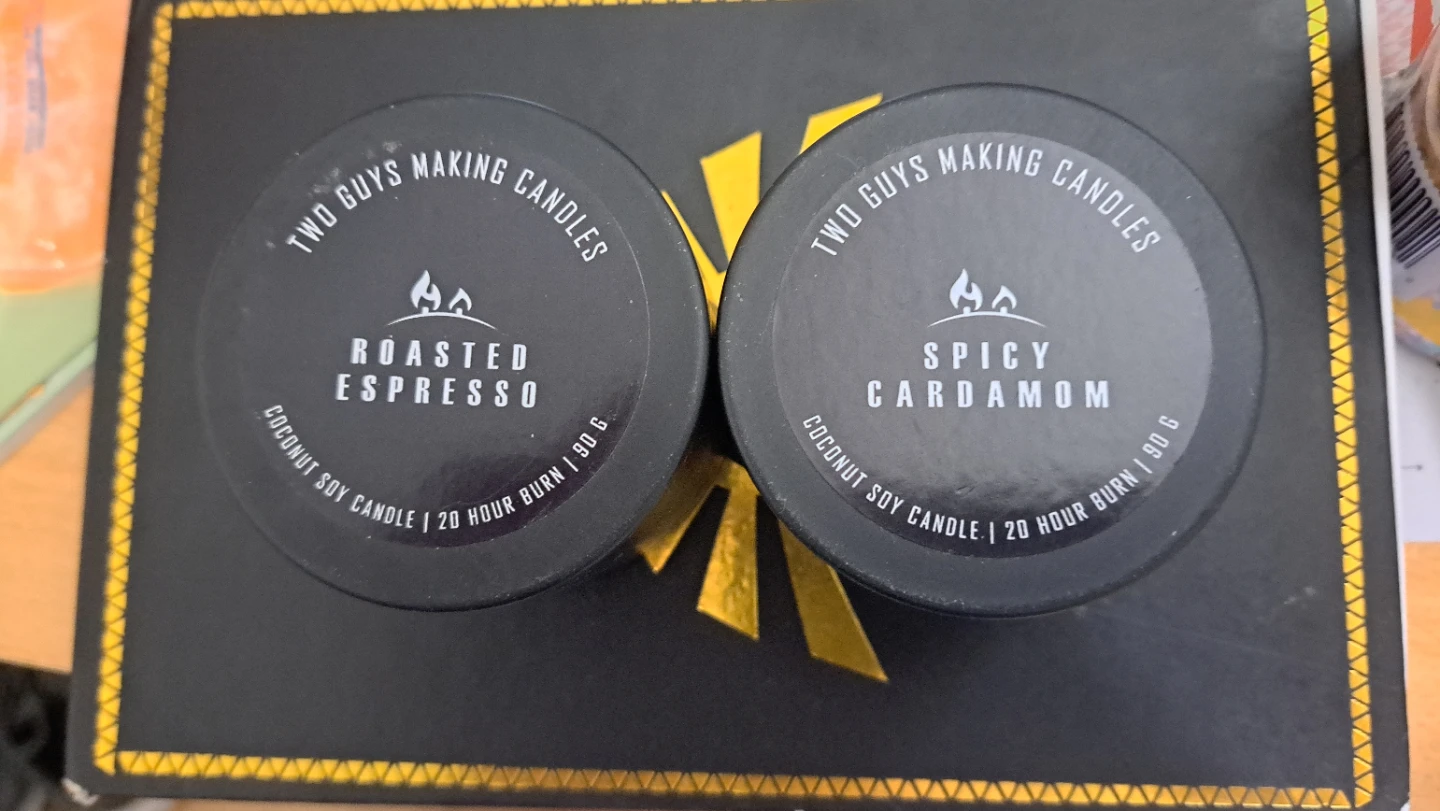 Two Guys Making Candles Soy Candles x2