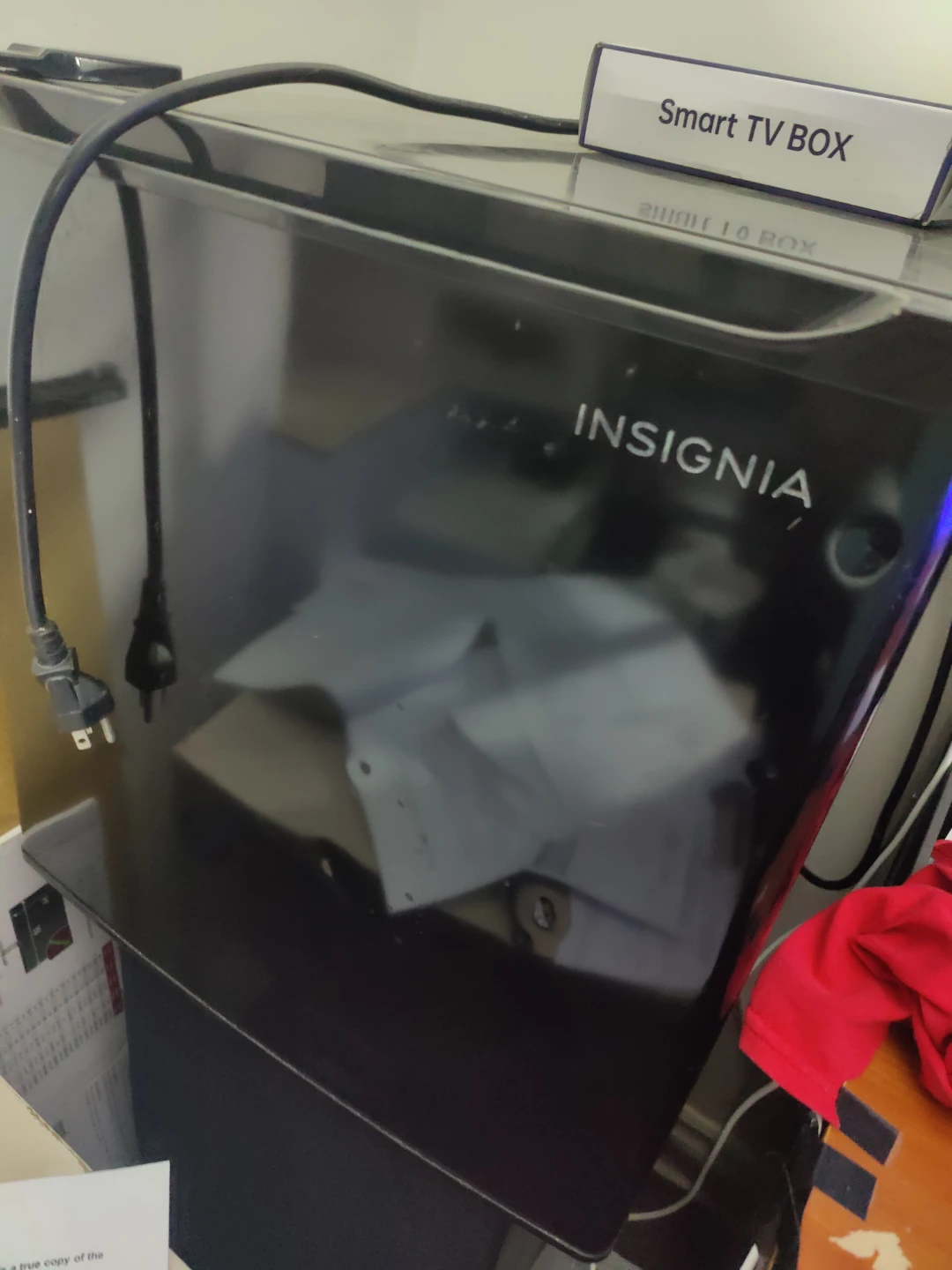 Insignia compact mini fridge black