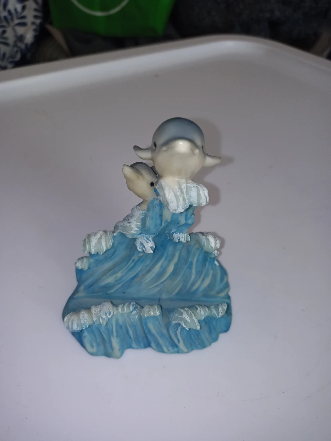 Small Dolphins Statue - photo 3