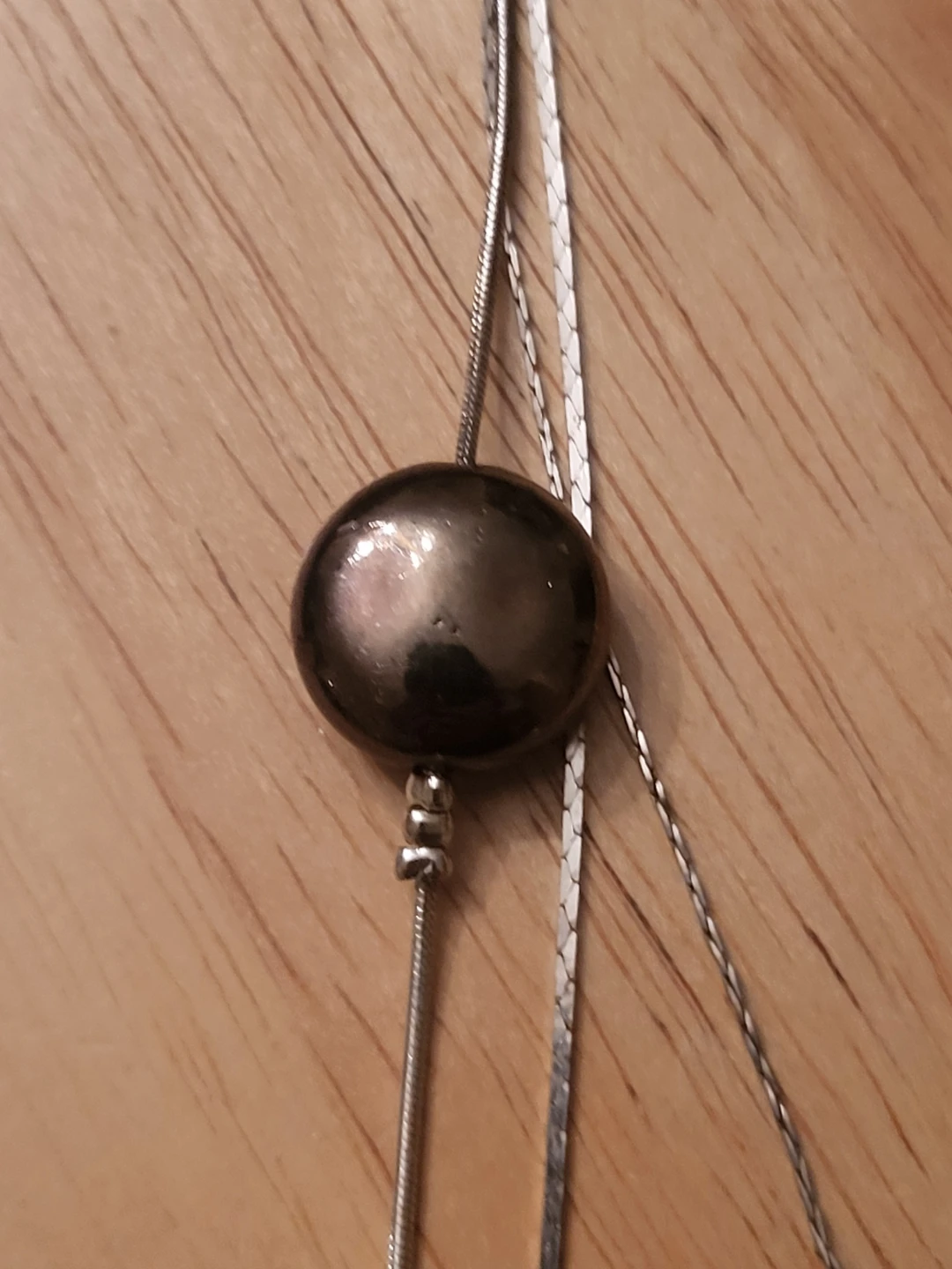 Multi-strand silver-tone necklace - photo 2