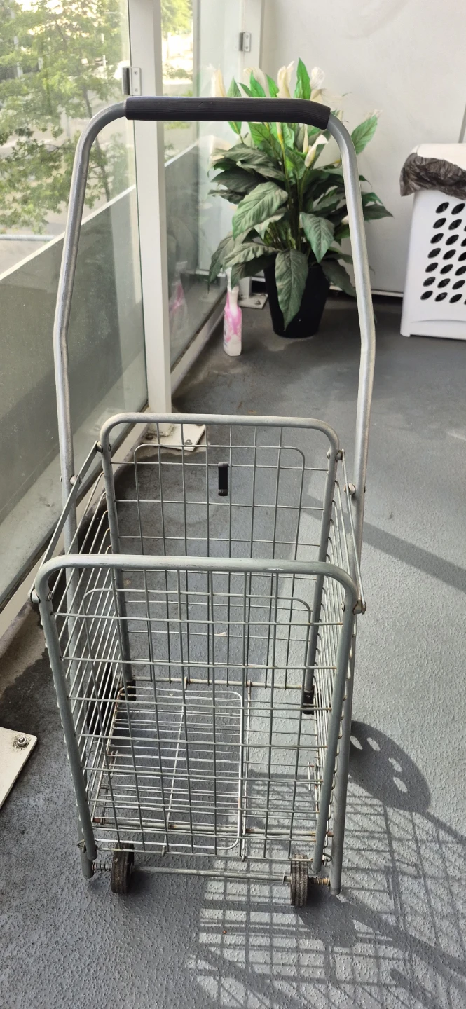 Rolling utility shopping cart bought from bed & bath