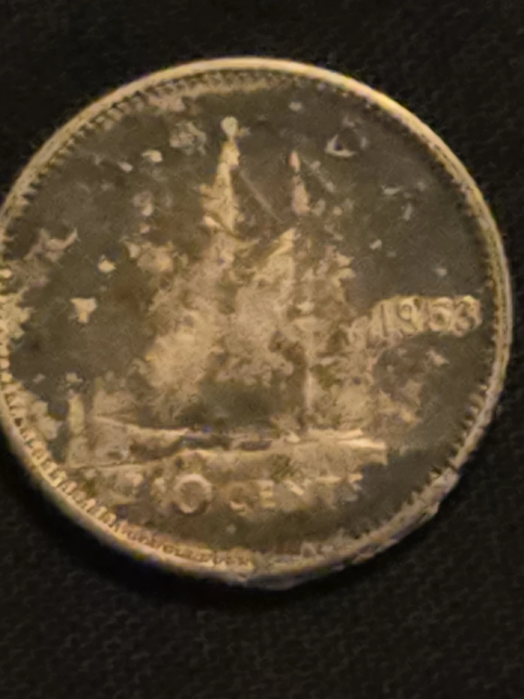 1943 Newfoundland 10 Cent Coin - photo 4