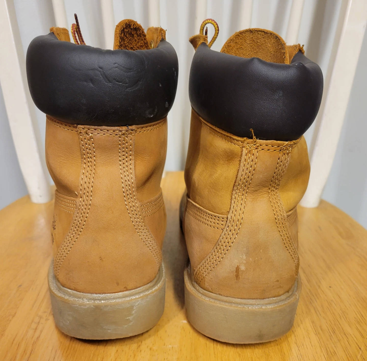 Timberland wheat 6" Mens boots Size 9.5 - photo 4