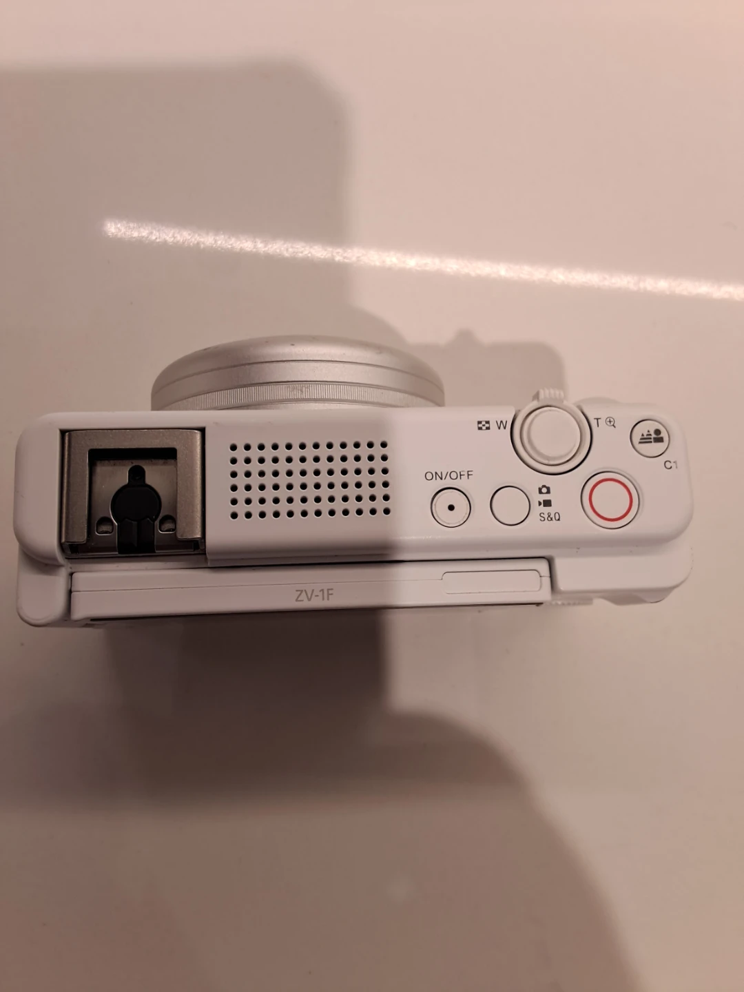 Sony ZV-1F Vlogging Camera - White - photo 3