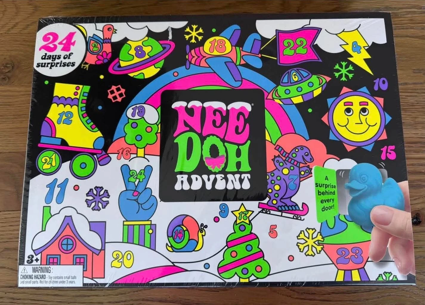 Authentic Nee Doh Advent Calendar