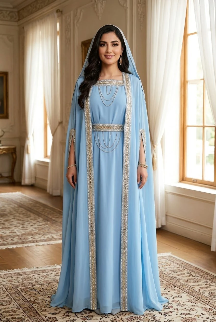 Elegant Embellished Abaya Collection - photo 2