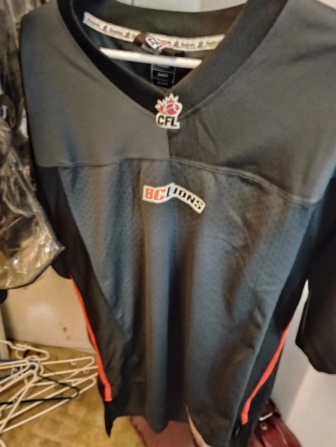 New BC Lions Jersey