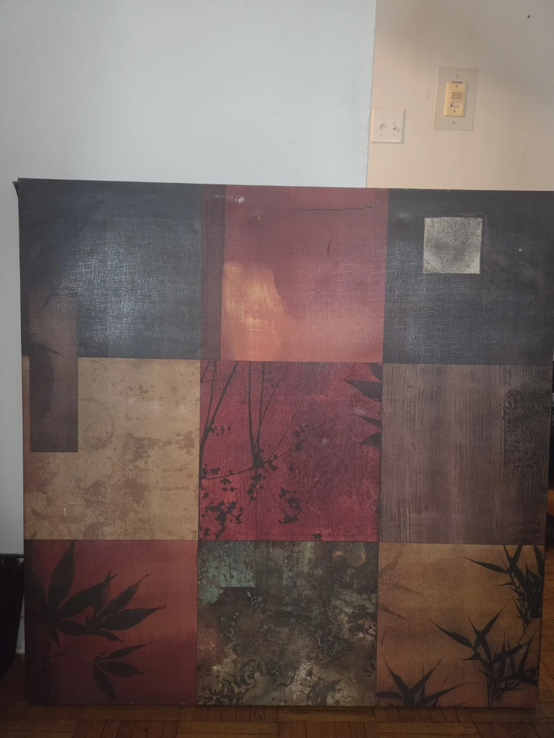 Large Square Wall Art Piece - photo 2
