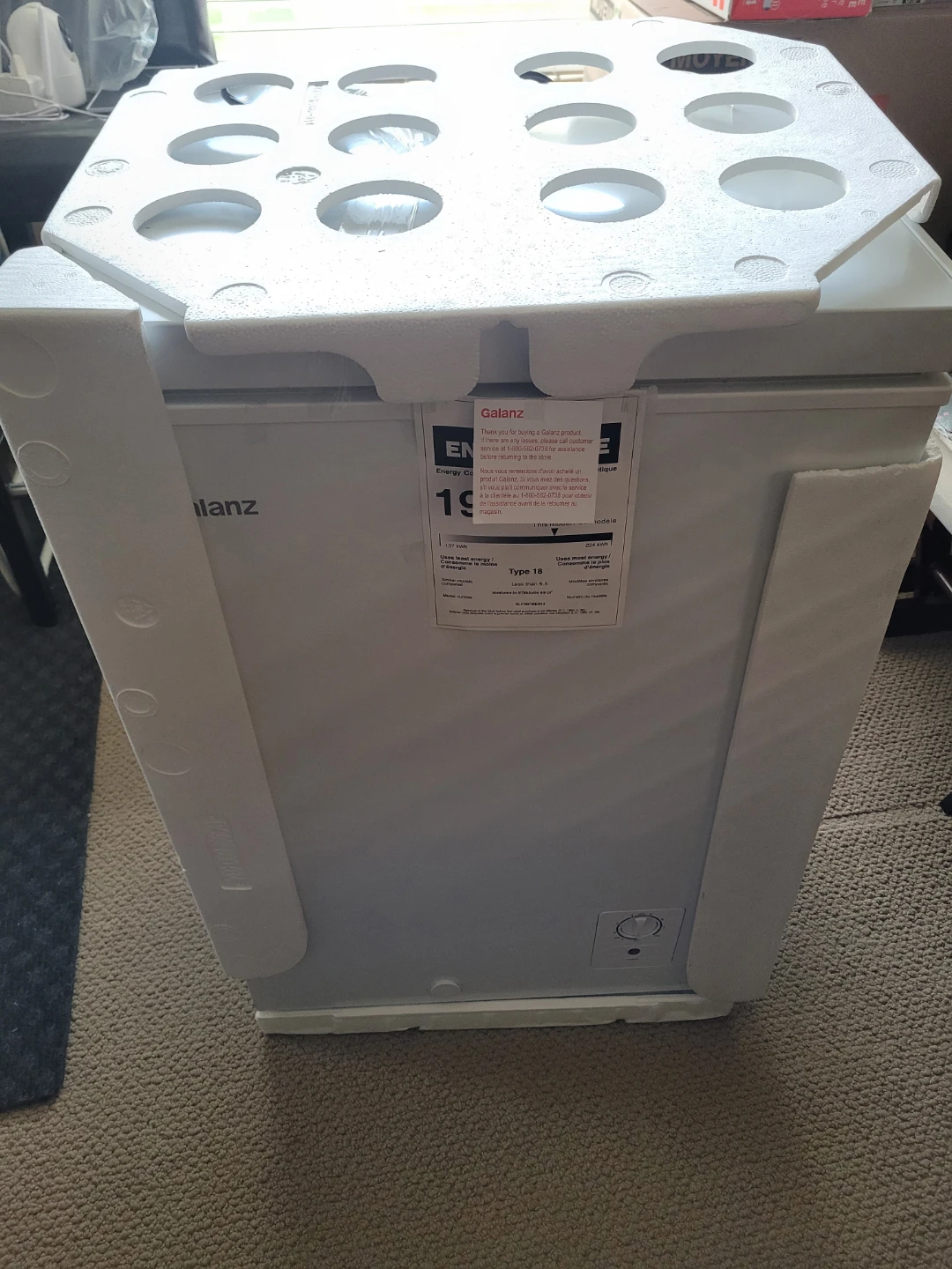 Galanz 3.5 cu. ft. Chest Freezer