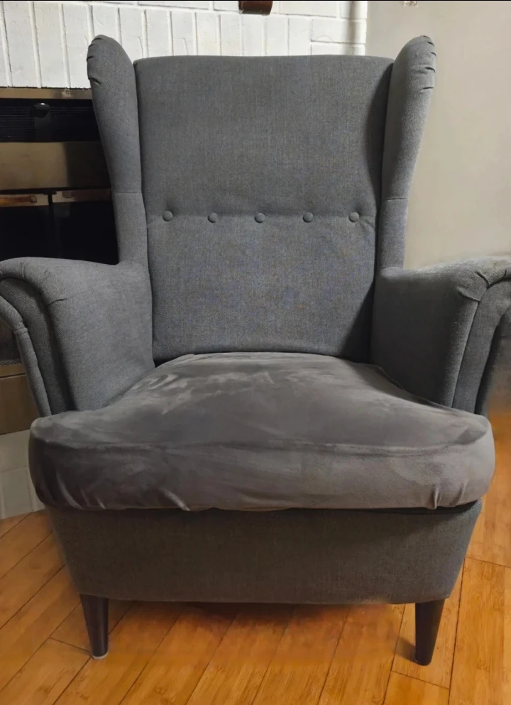2 IKEA Strandmon Armchairs - photo 4