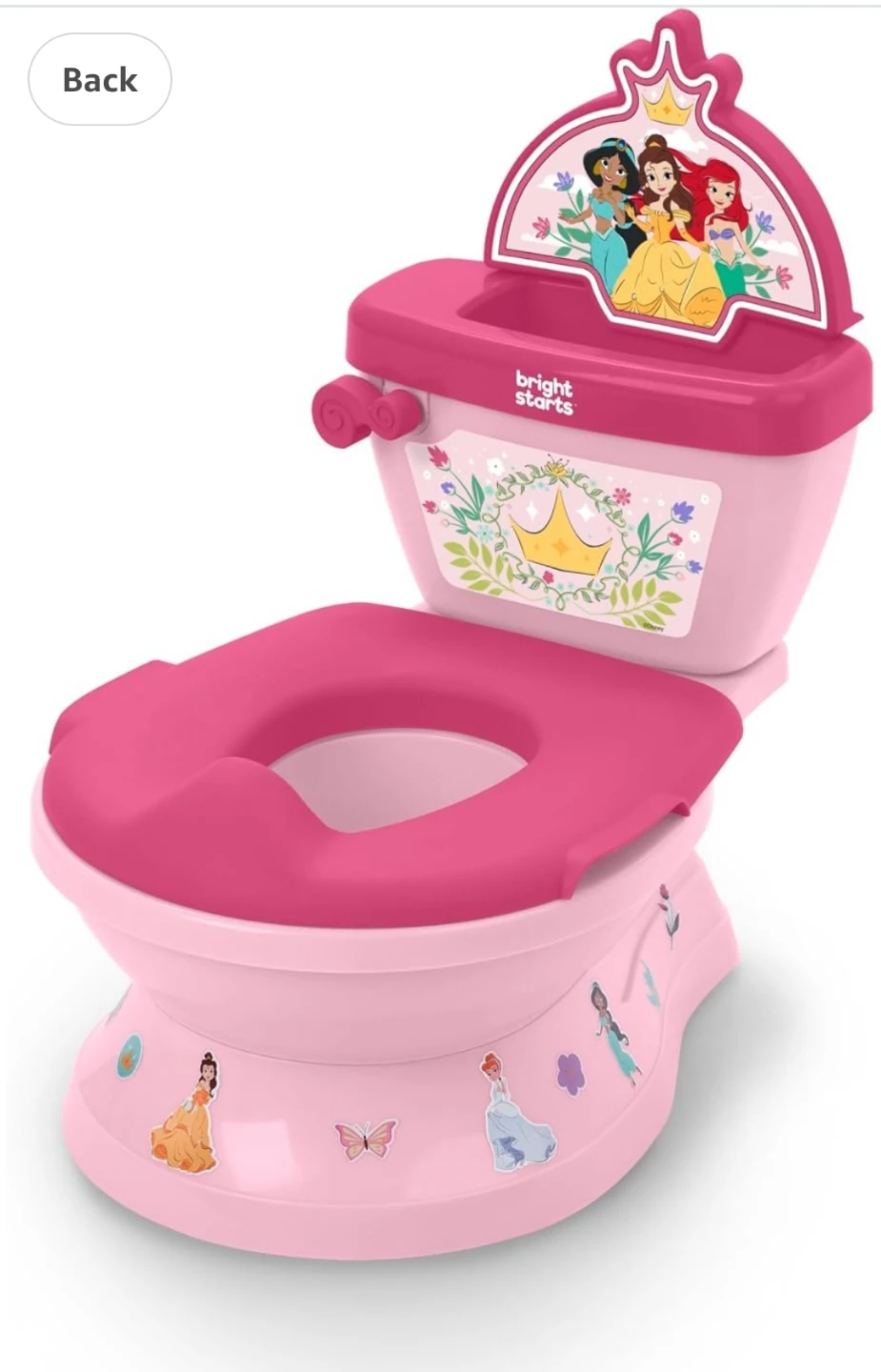 Bright Starts Disney Princess Potty Training Toilet