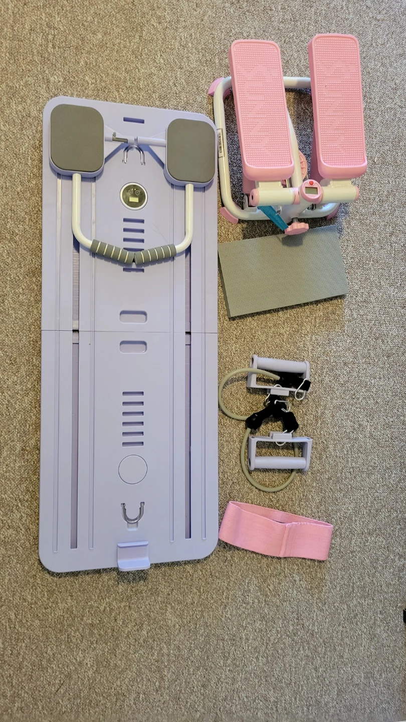 Pastel Home Gym Workout Bundle