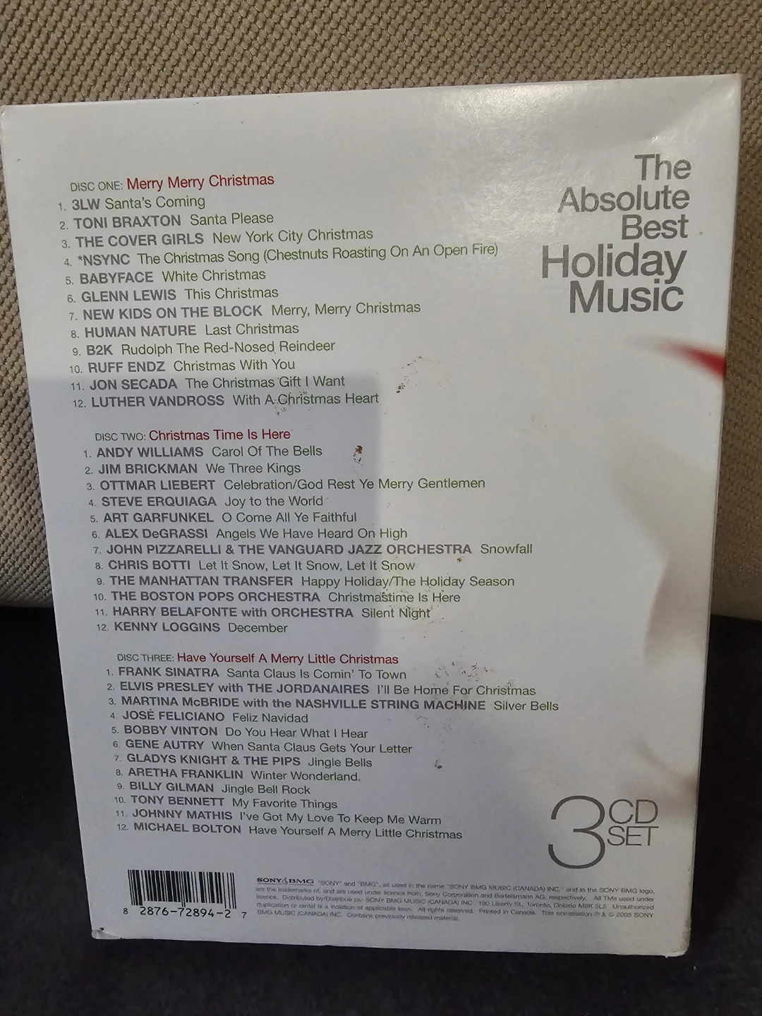 The Best of Holidays 3 CD Set - photo 2