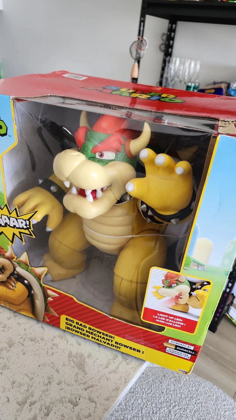 Jakks Pacific Super Mario Big Bad Bowser Figure