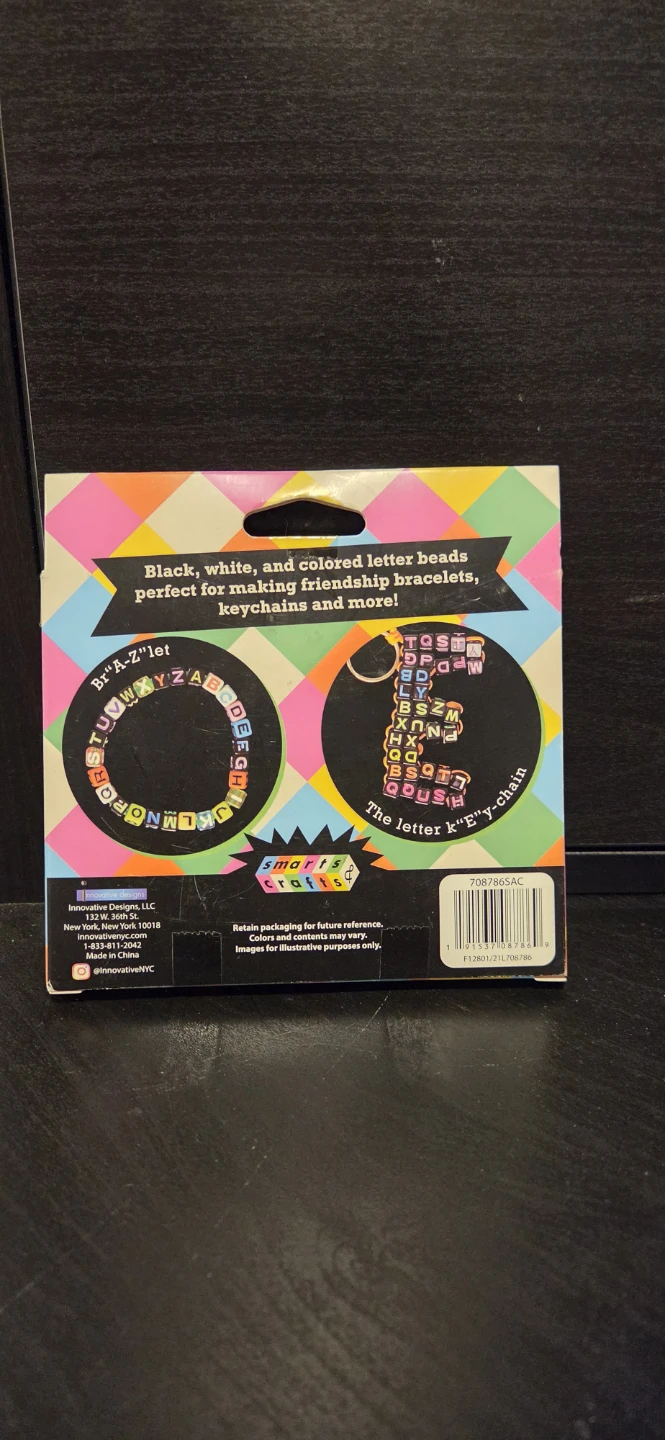 Smarts & Crafts Alphabet Beads, 300 count - photo 2