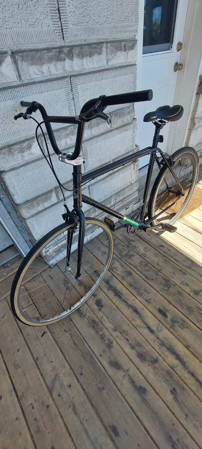 Raleigh Carlton Black Single Speed Bicycle - photo 4