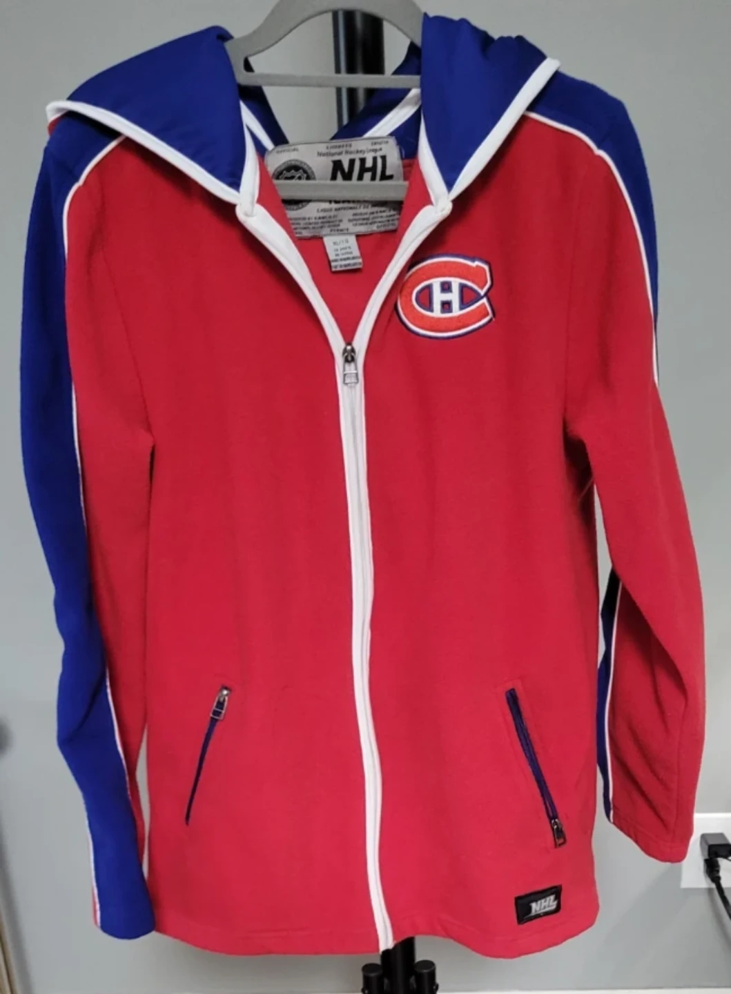 Montreal Canadiens NHL Fleece Sweater Hoodie XL/TG