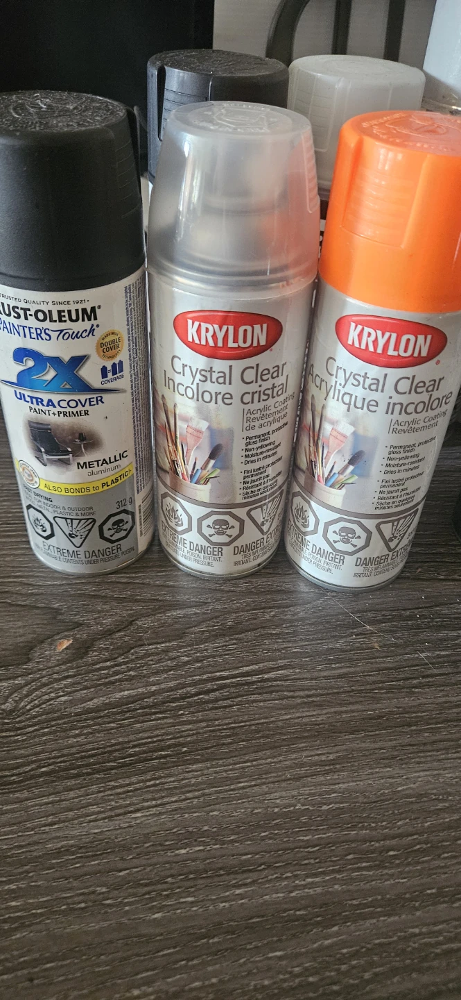 Assorted Paint and Primer Spray Cans - photo 4