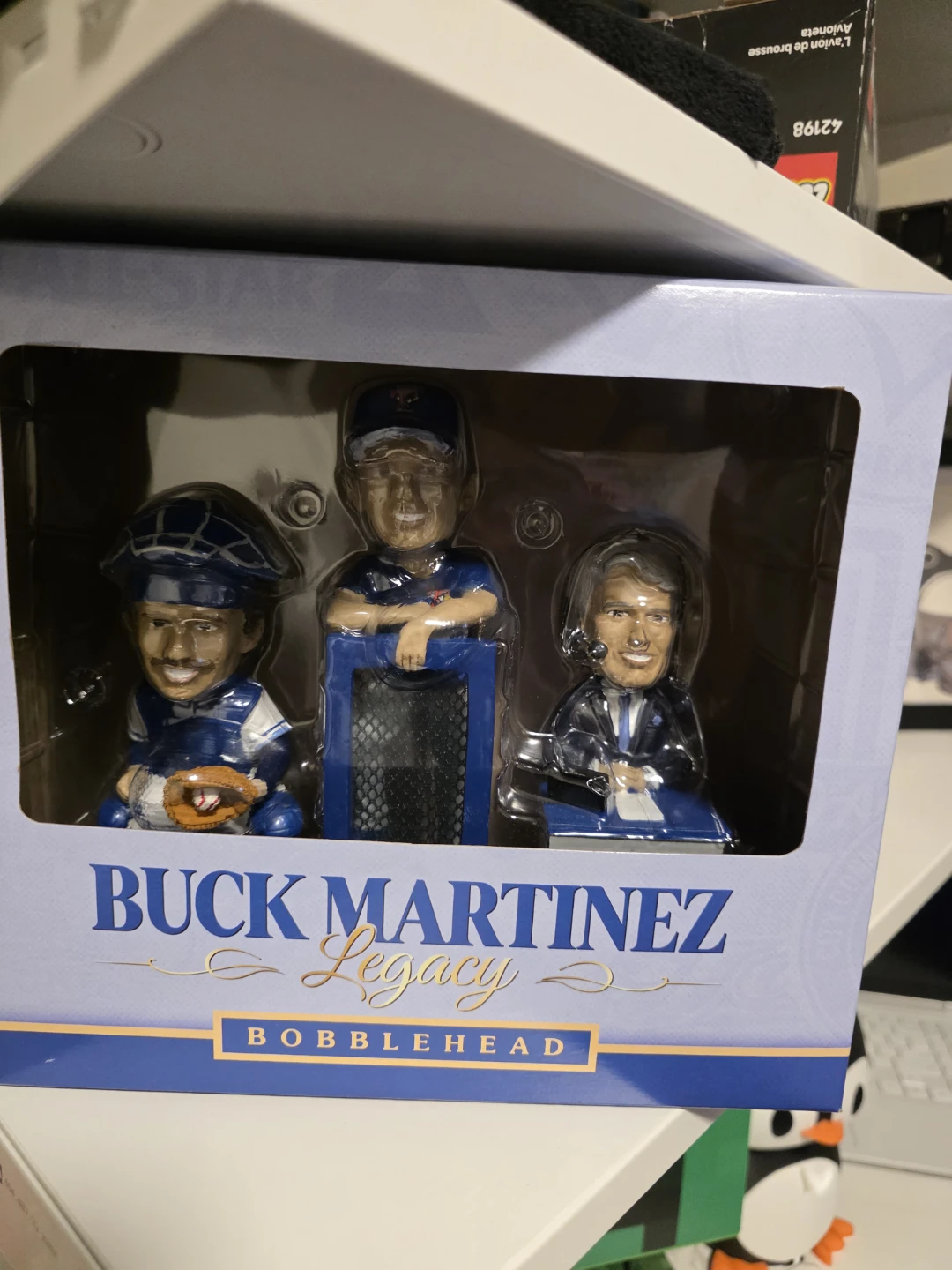 Buck Martinez Legacy trio bobble heads