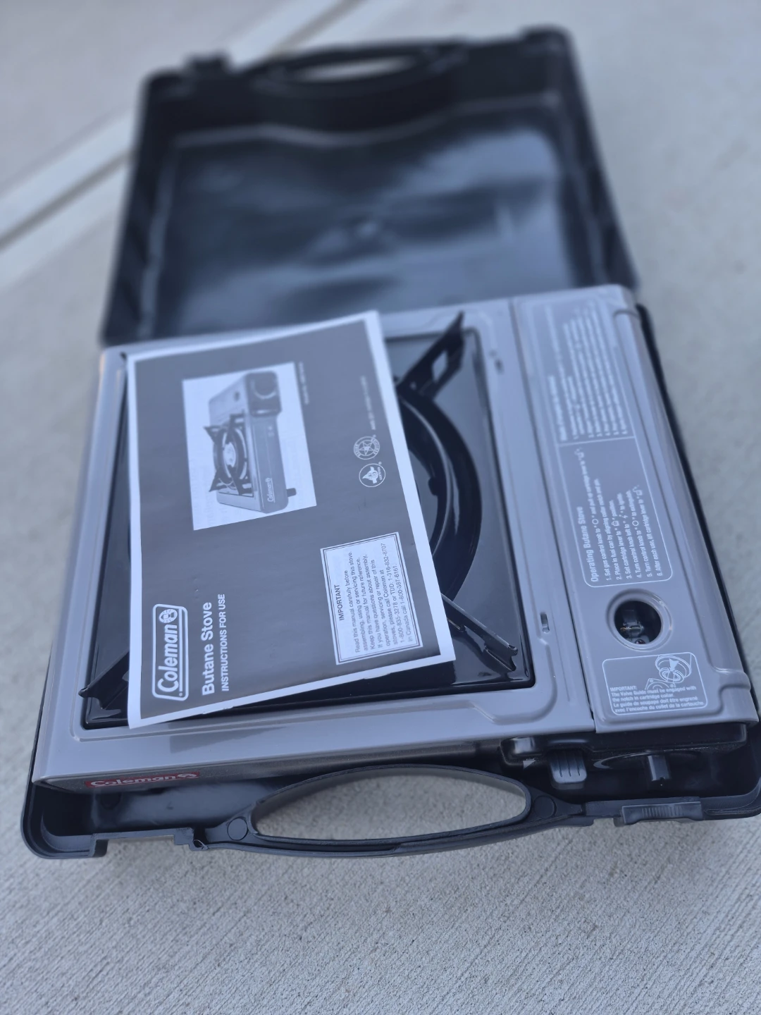 Coleman Butane Stove with Case