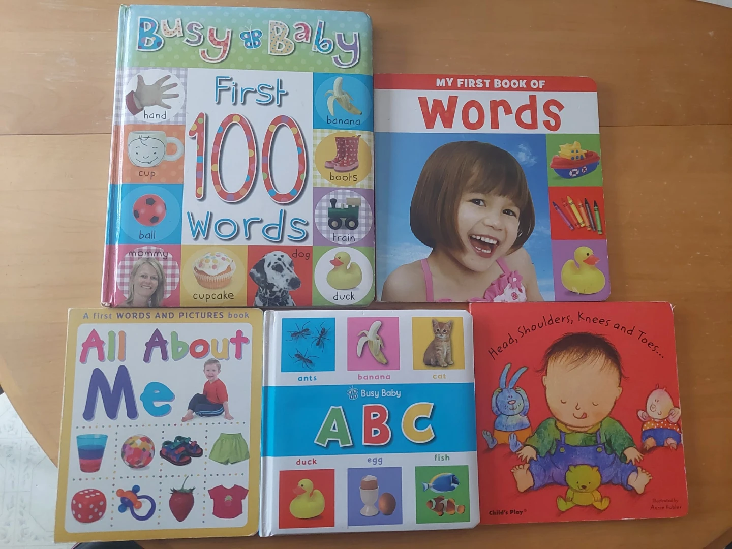Set of 5 Children's Board Books