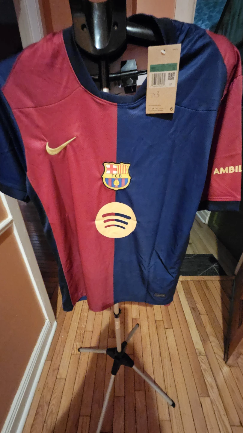 New Nike FC Barcelona Soccer Jersey - XL