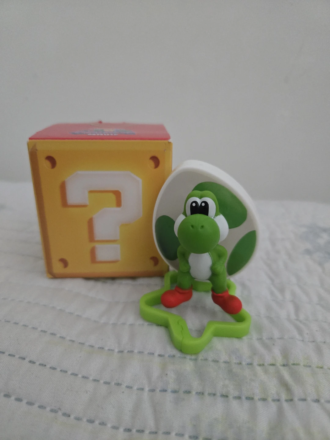 Super Mario Yoshi Figure with Egg Stand