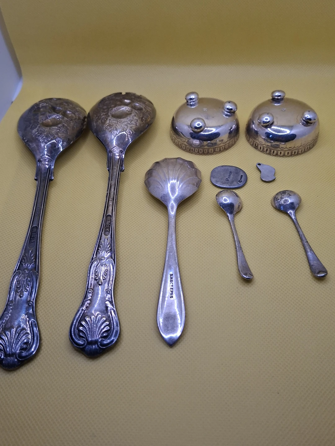 Vintage EPNS Silver-Plated Cutlery and Bowls Set - photo 2