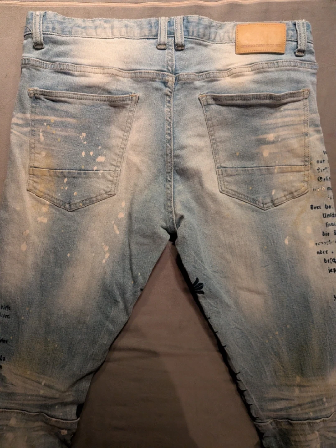 Smoke Rise Distressed Jeans Size 34/32 - photo 4