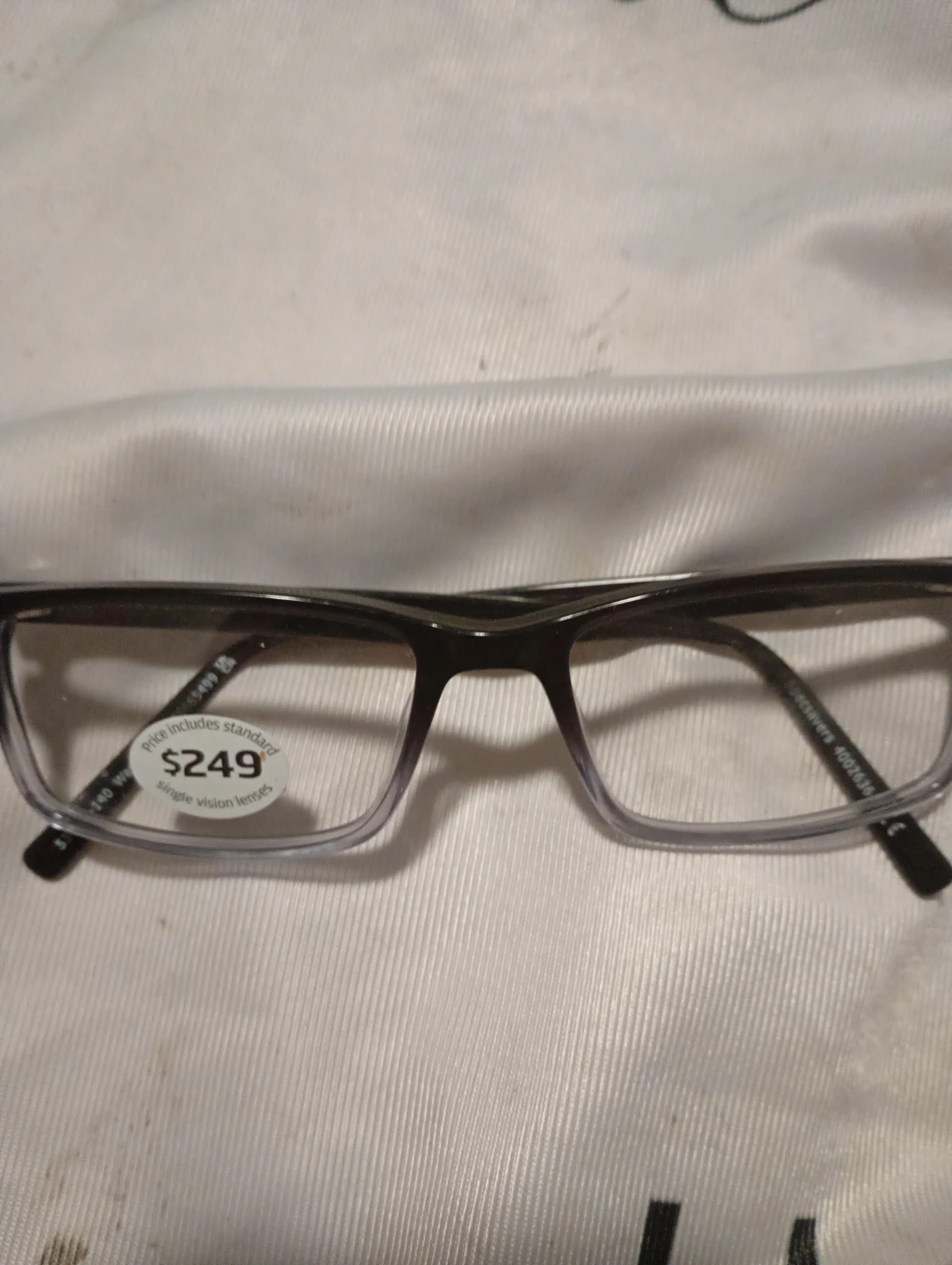 Glasses Black and Grey