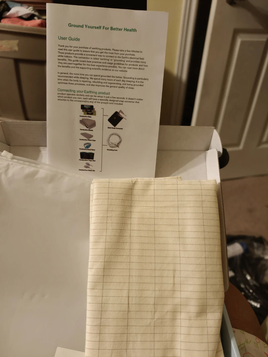 Earthing Conductive Sheet Set - photo 3