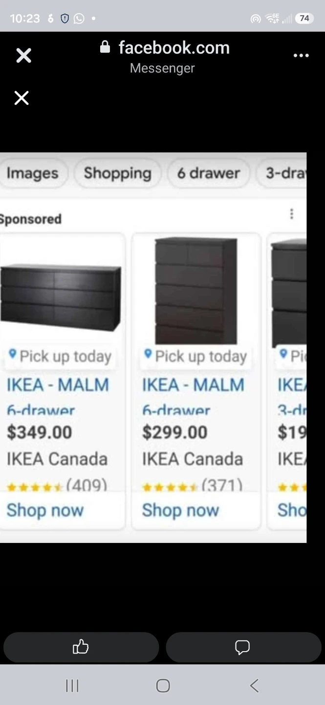IKEA MALM 6-Drawer Chest - photo 3