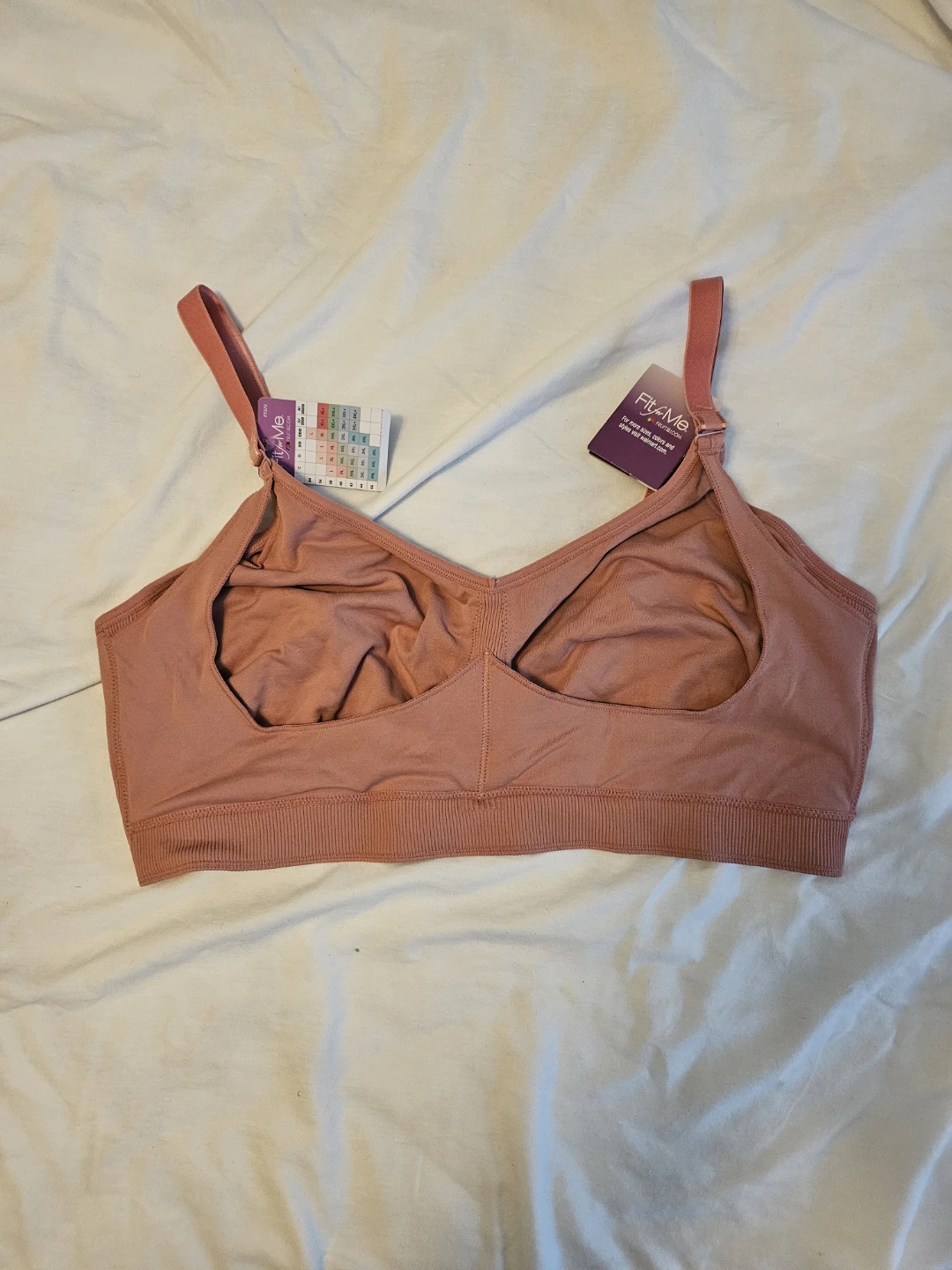 Fit for Me Fruit of the Loom Wireless Bra 44DDD Desert Dusk - photo 2