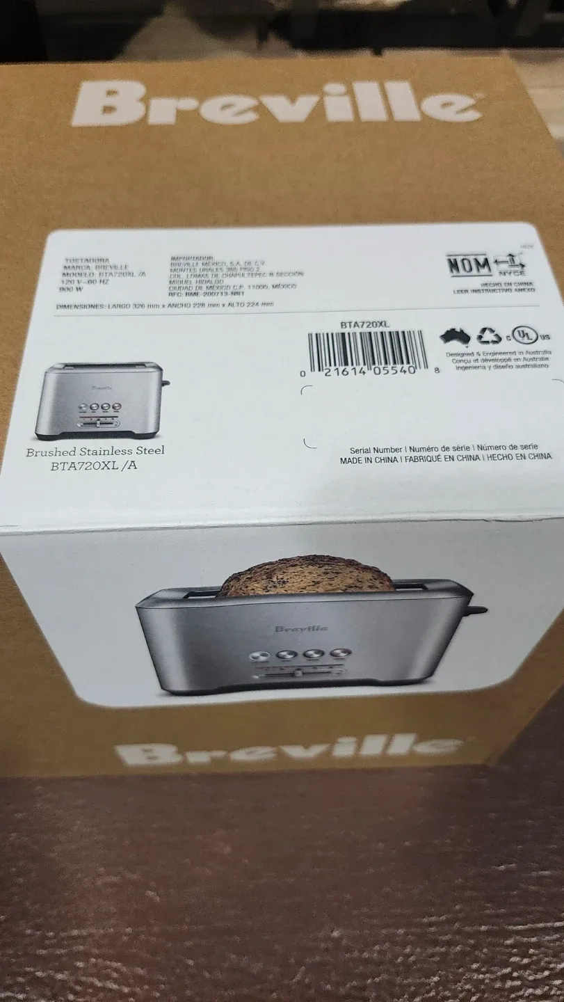Brand New(Original Box)Breville A Bit More 2-Slice Toaster - photo 3