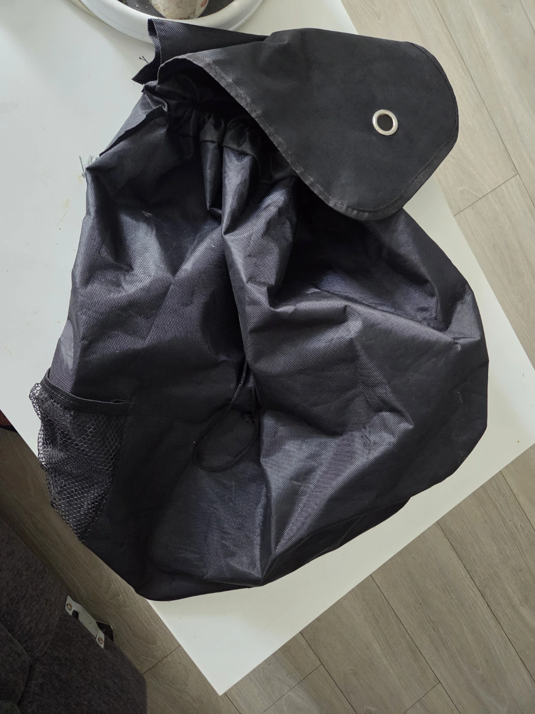 Black Drawstring Sport Backpack - photo 2