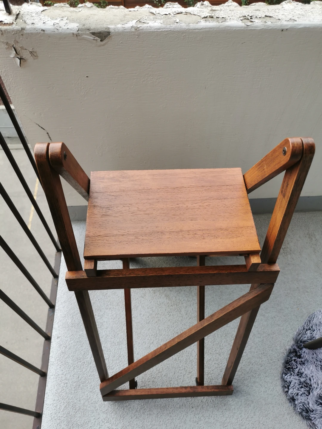 Pottery Barn Solid Hardwood A-Frame Ladder Display Shelf - photo 5