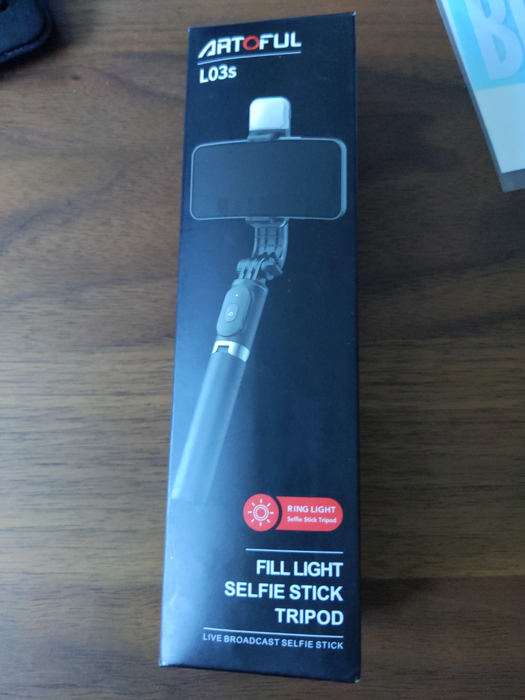 ARTOFUL L03s Fill Light Selfie Stick Tripod