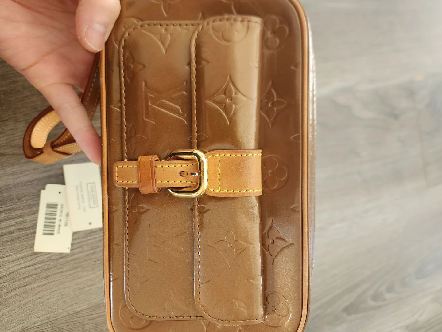 Louis Vuitton Christie MM Bronze Handbag - photo 5